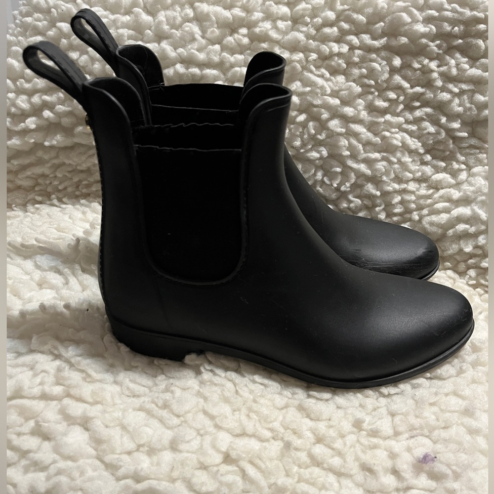 Sam Edelman Tinsley Chelsea Rain Boots, size 8